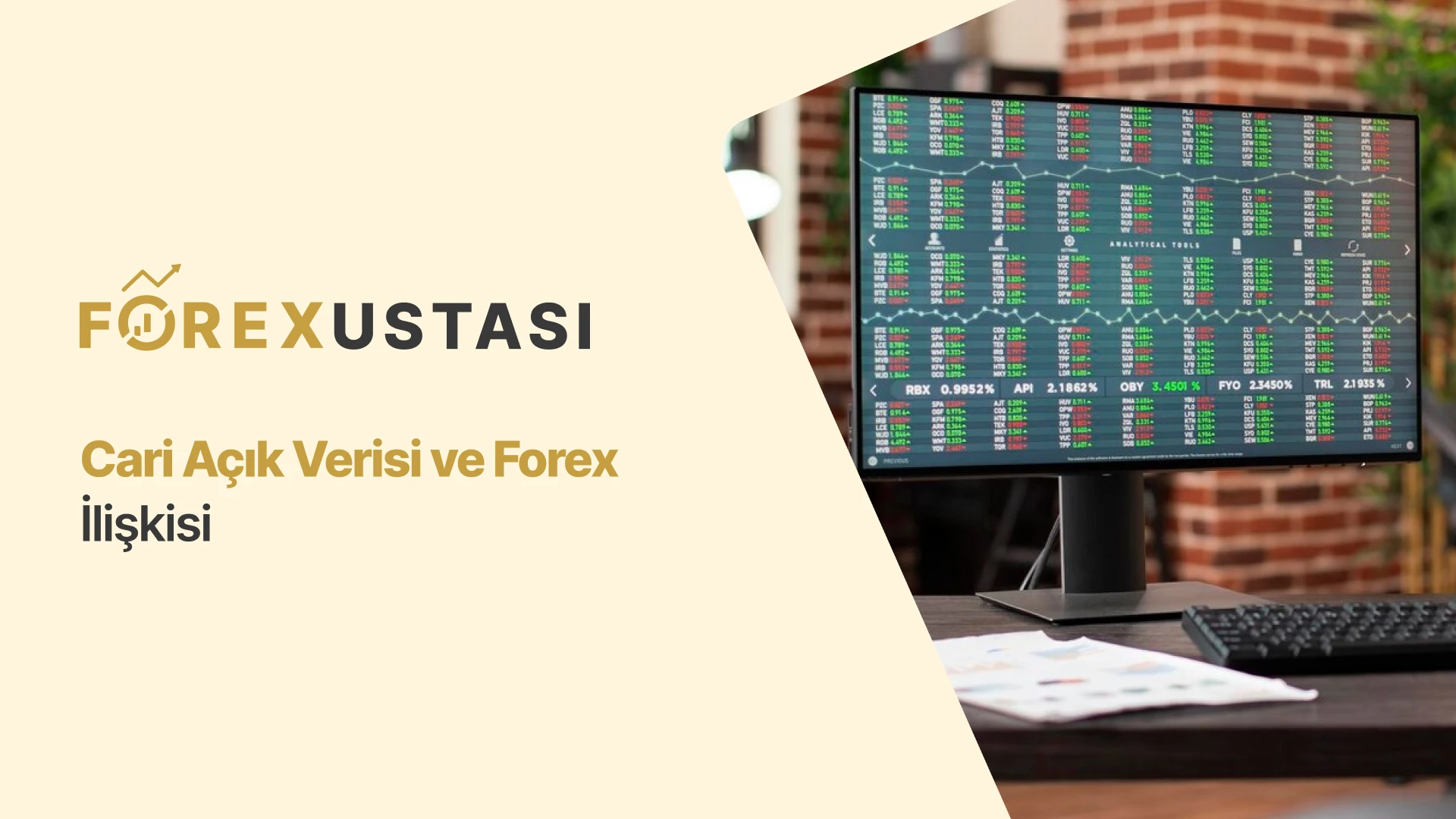 Cari Açık Verisi ve Forex İlişkisi
